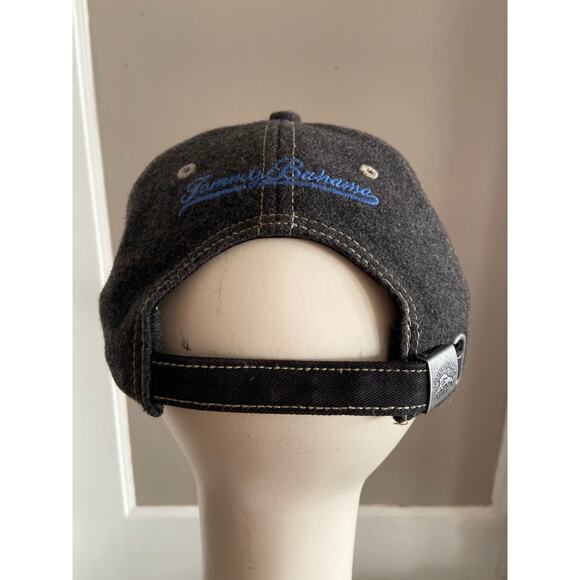 TOMMY BAHAMA Relax Gray Wool Adjustable Cap - Picture 4 of 9
